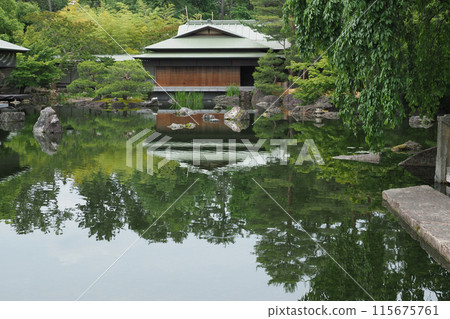 京都迎賓館的日本花園 115675761