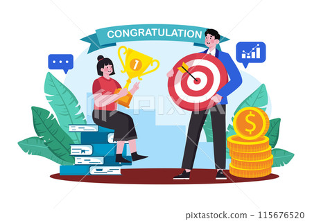 Business coach guiding team members in achieving personal goals. Business coach guiding team members in achieving personal goals. 115676520