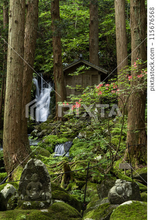 山形名水百選 土原瀑布 115676568