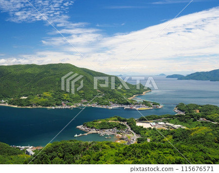 Scenery of Kaminoseki Town 115676571