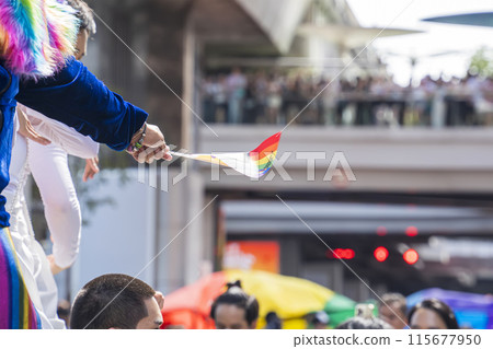Pride festival atmosphere 115677950