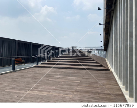 Wooden Walkway Wooden Walkway 115677989