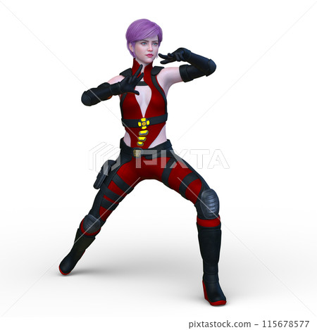 Female fighter Female fighter 115678577