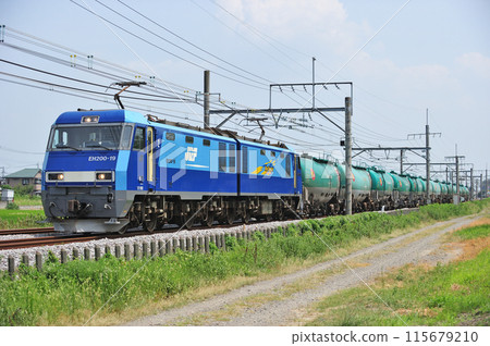 Takasaki Line Gyoda-Kumagaya JR Freight EH200-19 (Takasaki) Takasaki Line Gyoda-Kumagaya JR Freight EH200-19 (Takasaki) 115679210
