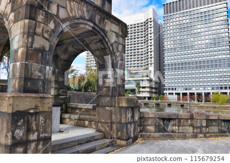 和田倉門衛所遺址、和田倉橋、和田倉護城河（東京都千代田區皇居外苑） 115679254