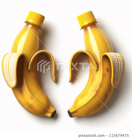 Tropical Banana Cocktail in Novelty Packaging Tropical Banana Cocktail in Novelty Packaging 115679475