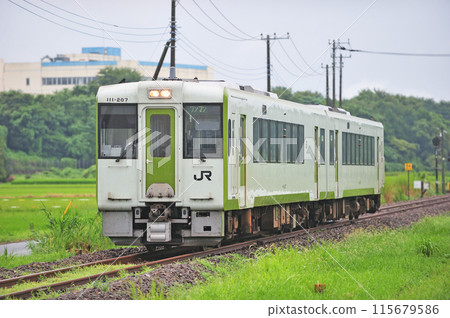 Hachiko Line Yodo-Kodama JR East Kiha 111-207 + Kiha 112-207 (Takasaki) 115679586