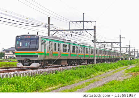 高崎線 行田熊谷 JR 東日本 E231 系 1000 系 U511 編組(小山) 高崎線 行田熊谷 JR 東日本 E231 系 1000 系 U511 編組(小山) 115681987