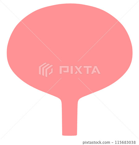 Illustration of a healthy bladder Illustration of a healthy bladder 115683038