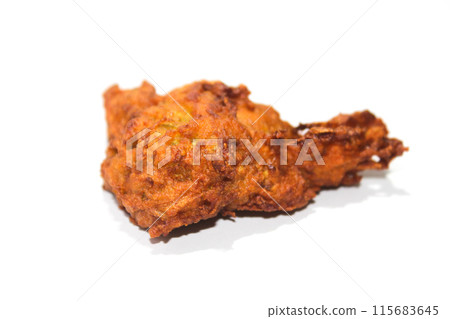 A picture of pakora with selective focus A picture of pakora with selective focus 115683645