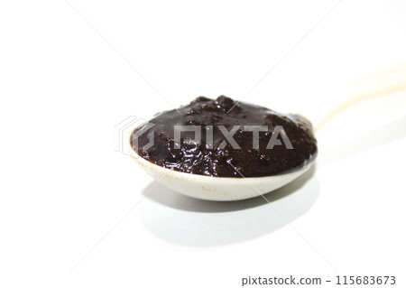 A picture of chyawanprash with selective focus 115683673