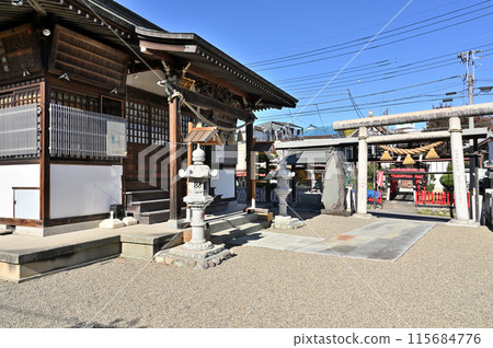 中山道熊谷宿：熊谷市鎌倉町愛宕八坂神社 115684776