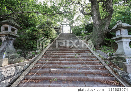 May 13 2024 Fuchi Shrine, which is the station for the Nagasaki Ropeway to Mt.Inasa May 13 2024 Fuchi Shrine, which is the station for the Nagasaki Ropeway to Mt.Inasa 115685974