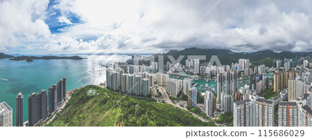 June 11 2024 the Aberdeen And Ap Lei Chau district of Hong Kong 115686029