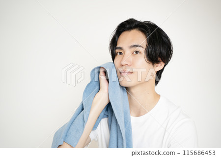 男性肖像 男士美容 男性肖像 男士美容 115686453