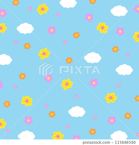 pattern, floral, flowers 115686580