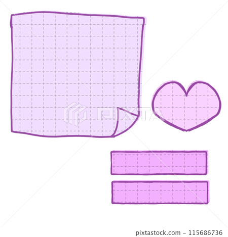 便利貼備忘錄材料 便利貼備忘錄材料 115686736