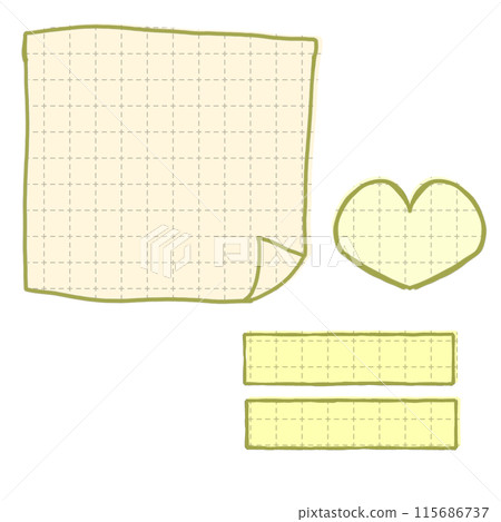 便利貼備忘錄材料 便利貼備忘錄材料 115686737