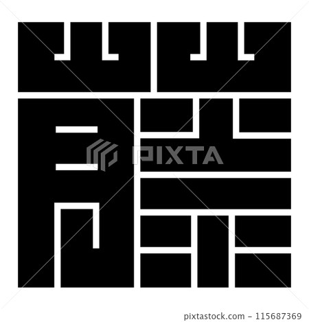 這是一個家族徽章。它是角寺的一種。它的形狀是紫藤。 這是一個家族徽章。它是角寺的一種。它的形狀是紫藤。 115687369