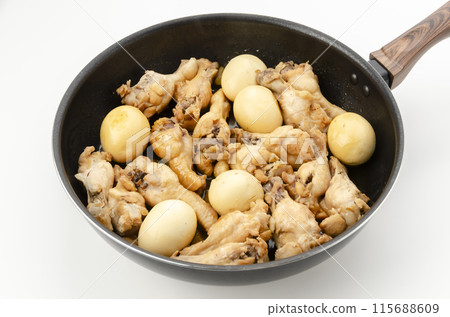 甜辣雞翅雞蛋燉菜 115688609