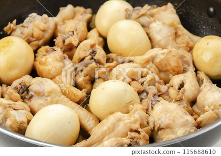 甜辣雞翅雞蛋燉菜 115688610