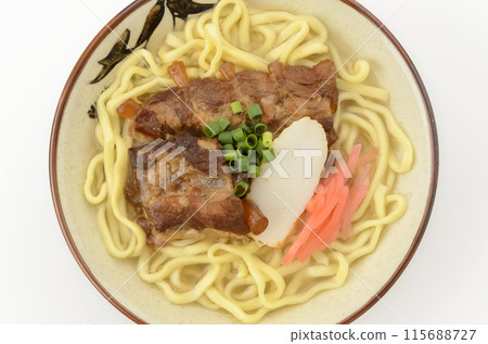 沖繩蕎麥麵軟骨蕎麥麵 沖繩蕎麥麵軟骨蕎麥麵 115688727