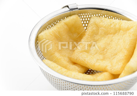 不銹鋼漏勺炸豆腐 115688790