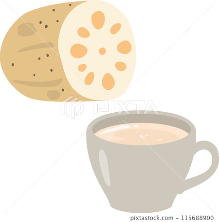 蓮藕片蓮藕湯 115688900