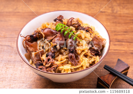 Firefly squid rice 115689318