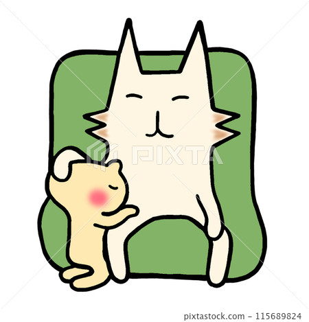 Illustration of parent-child interaction 115689824