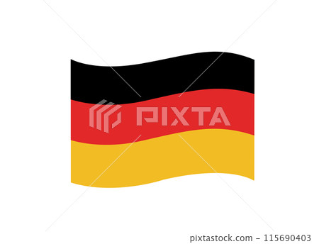 Germany flag vector illustration 115690403