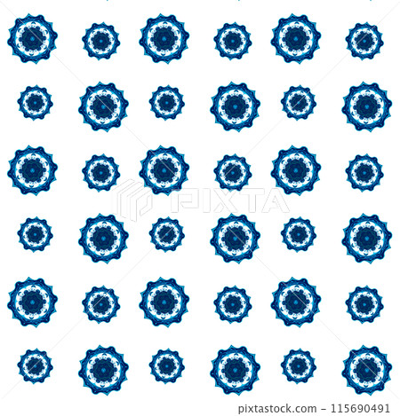 seamless pattern with ethnic ornament seamless pattern with ethnic ornament 115690491