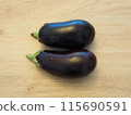 Large eggplants from overseas 115690591