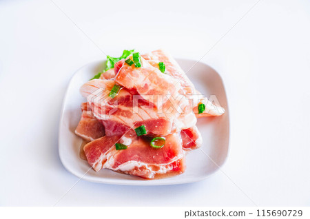 Delicious salted pork Delicious salted pork 115690729