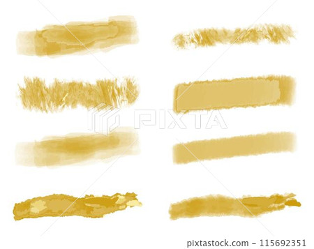 墨水模擬風格紋理金色 墨水模擬風格紋理金色 115692351