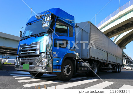 Trailer truck Trailer truck 115693234