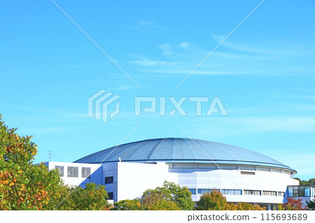 Scenery of Chikusa Sports Center, Nagoya City, Aichi Prefecture Scenery of Chikusa Sports Center, Nagoya City, Aichi Prefecture 115693689