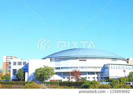 Scenery of Chikusa Sports Center, Nagoya City, Aichi Prefecture Scenery of Chikusa Sports Center, Nagoya City, Aichi Prefecture 115693692