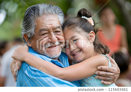 celebrates Hispanic Heritage Month with gatherings that unite multiple generations of Hispanic 115693981