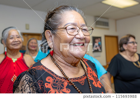 Multi-generational Families Celebrating Hispanic Heritage Month Together 115693988