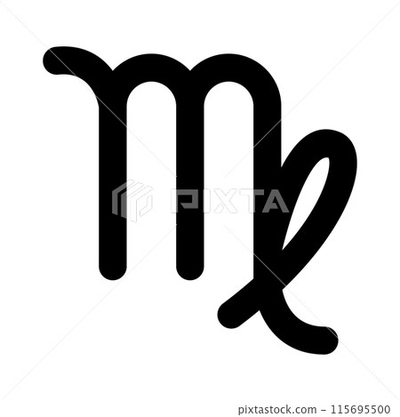 Zodiac sign Virgo 115695500