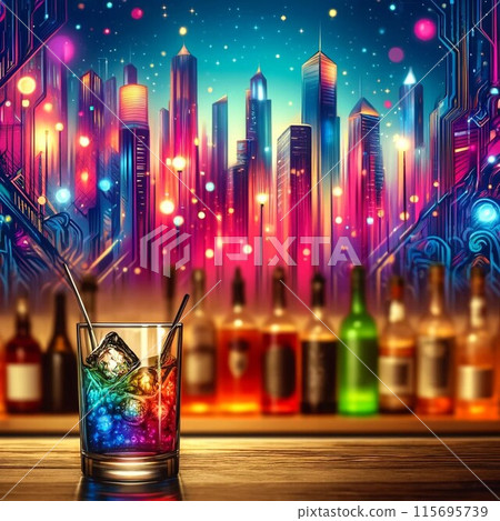 城市的夜景 115695739