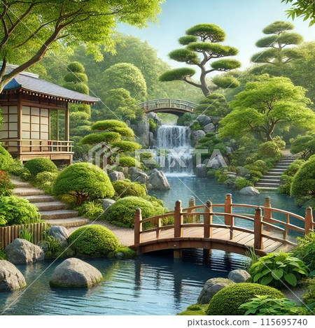 安靜的日式花園 115695740