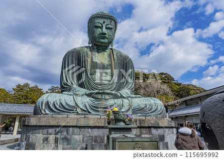 [Kanagawa Prefecture, Kamakura City] Kotoku-in Temple and the Great Buddha of Kamakura 115695992