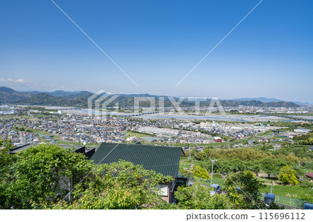 島田市的街景（靜岡縣） 115696112