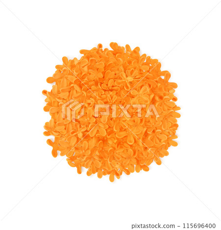 桂花圖現實白色背景 115696400