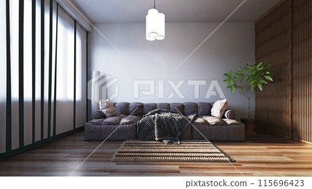 modern living room interior. 115696423