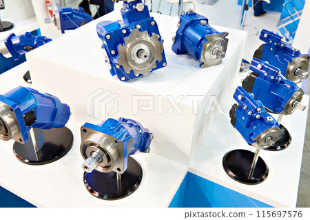 Axial piston pump and hydraulic motor 115697576