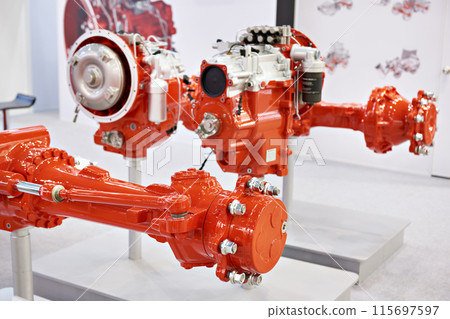 Front and rear axles for backhoe loaders Front and rear axles for backhoe loaders 115697597