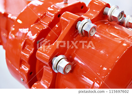 Part of front axle for backhoe loaders 115697602